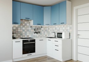 Кухонный гарнитур угловой Капри 2200х1600 h950 (Стол. 38мм) в Чебаркуле - chebarkul.mebel24.online | фото