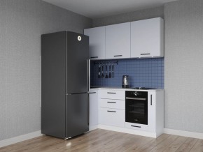 Кухонный гарнитур угловой Смоки 1000*1800 (Стол. 38 мм) в Чебаркуле - chebarkul.mebel24.online | фото 1