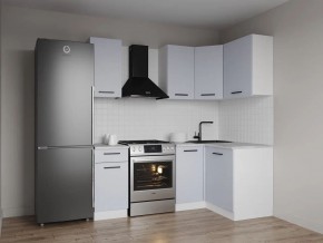 Кухонный гарнитур угловой Смоки 2000*1200 (Стол. 26мм) в Чебаркуле - chebarkul.mebel24.online | фото 1