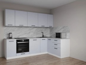 Кухонный гарнитур угловой Смоки 2600*1600 (Стол. 26мм) в Чебаркуле - chebarkul.mebel24.online | фото