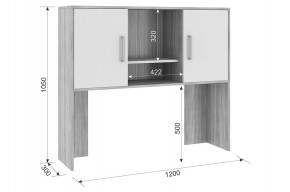 ЛАЙТ К2 Компьютерный стол в Чебаркуле - chebarkul.mebel24.online | фото 2