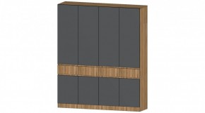 ЛЕНОРА Спальный гарнитур (модульный) графит в Чебаркуле - chebarkul.mebel24.online | фото 8