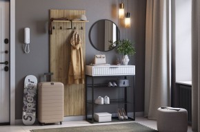 МЕБЕЛЬСОН К1 Прихожая (белое дерево) в Чебаркуле - chebarkul.mebel24.online | фото