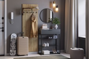 МЕБЕЛЬСОН К1 Прихожая (графит) в Чебаркуле - chebarkul.mebel24.online | фото