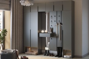МЕБЕЛЬСОН К32 Прихожая (графит) в Чебаркуле - chebarkul.mebel24.online | фото