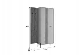 МЕБЕЛЬСОН К8 Прихожая в Чебаркуле - chebarkul.mebel24.online | фото 2