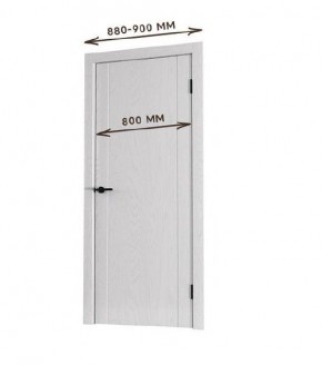 Межкомнатная дверь Bolivar Роялвуд белый (комплект) 800 в Чебаркуле - chebarkul.mebel24.online | фото
