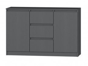 МС "Хилтон" Комод №4 1200 (графит) в Чебаркуле - chebarkul.mebel24.online | фото 2