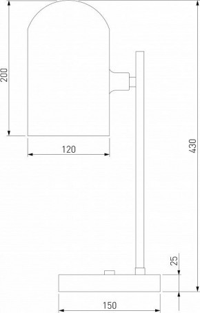 Настольная лампа декоративная Eurosvet Bambola 01164/1 латунь в Чебаркуле - chebarkul.mebel24.online | фото 2