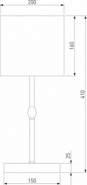 Настольная лампа декоративная Eurosvet Notturno 01162/1 черный в Чебаркуле - chebarkul.mebel24.online | фото 4