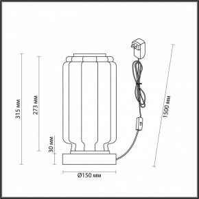 Настольная лампа декоративная Odeon Light Jam 5408/10TL в Чебаркуле - chebarkul.mebel24.online | фото 4