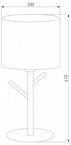 Настольная лампа декоративная TK Lighting Albero 5571 Albero White в Чебаркуле - chebarkul.mebel24.online | фото 2