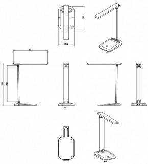 Настольная лампа офисная Arte Lamp London A5124LT-1BK в Чебаркуле - chebarkul.mebel24.online | фото 2