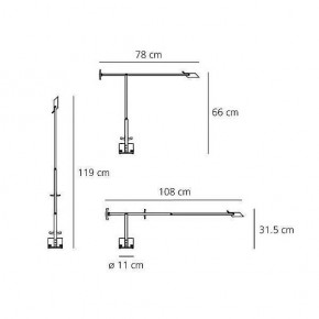 Настольная лампа офисная Artemide  A009210 в Чебаркуле - chebarkul.mebel24.online | фото 7