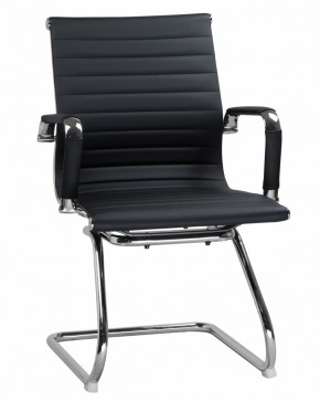 Офисное кресло для посетителей DOBRIN CODY LMR-102N Черный в Чебаркуле - chebarkul.mebel24.online | фото 1