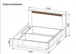 ОРЛАНДО Спальный гарнитур (модульный) в Чебаркуле - chebarkul.mebel24.online | фото 7