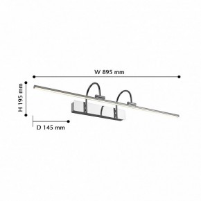 Подсветка для картины Favourite Strenuus 2431-3W в Чебаркуле - chebarkul.mebel24.online | фото 2