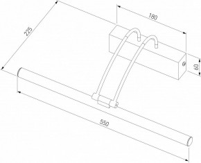 Подсветка для зеркала Elektrostandard Simple a063698 в Чебаркуле - chebarkul.mebel24.online | фото 3
