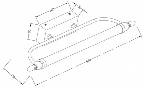 Подсветка для зеркала Maytoni Oculus MIR014WL-L12C3K в Чебаркуле - chebarkul.mebel24.online | фото 3