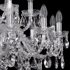 Подвесная люстра Bohemia Ivele Crystal 1411 1411/12+6/300/Ni в Чебаркуле - chebarkul.mebel24.online | фото 2