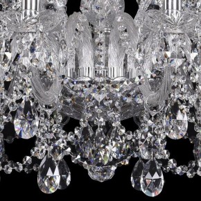 Подвесная люстра Bohemia Ivele Crystal 1411 1411/12+6/300/Ni в Чебаркуле - chebarkul.mebel24.online | фото 3