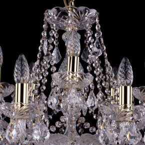 Подвесная люстра Bohemia Ivele Crystal 1413 1413/10+5/300/G/Leafs в Чебаркуле - chebarkul.mebel24.online | фото 4