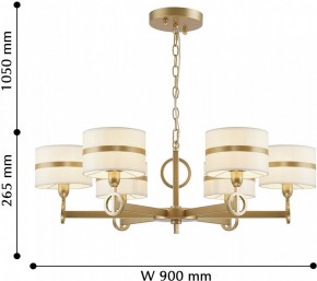 Подвесная люстра Favourite Mateo 2634-8P в Чебаркуле - chebarkul.mebel24.online | фото 8