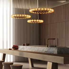 Подвесная люстра Maytoni Ambre MOD331PL-L42BS3K в Чебаркуле - chebarkul.mebel24.online | фото 3