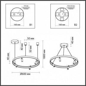 Подвесная люстра Odeon Light Fonda 4317/58L в Чебаркуле - chebarkul.mebel24.online | фото 6