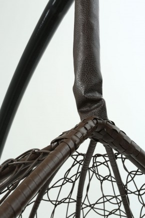 Подвесное кресло-кокон Бароло (коричневый/черный) в Чебаркуле - chebarkul.mebel24.online | фото 10