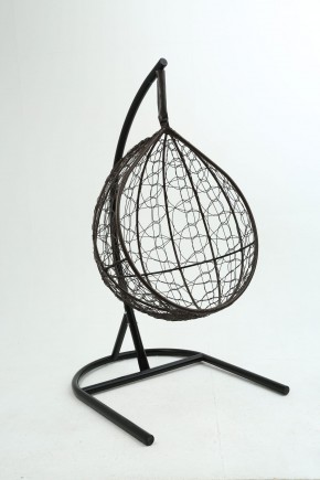 Подвесное кресло-кокон Бароло (коричневый/черный) в Чебаркуле - chebarkul.mebel24.online | фото 5