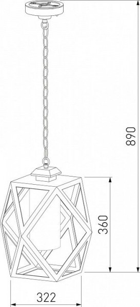 Подвесной светильник Elektrostandard Ambra a056233 в Чебаркуле - chebarkul.mebel24.online | фото 3