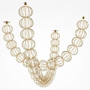 Подвесной светильник Maytoni Golden Cage MOD216PL-L42G3K в Чебаркуле - chebarkul.mebel24.online | фото 2