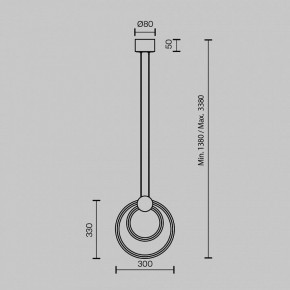 Подвесной светильник Maytoni Link MOD357PL-L14BS3K в Чебаркуле - chebarkul.mebel24.online | фото 4