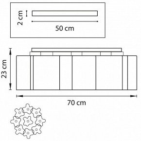 Потолочная люстра Lightstar Nubi 802093 в Чебаркуле - chebarkul.mebel24.online | фото 2