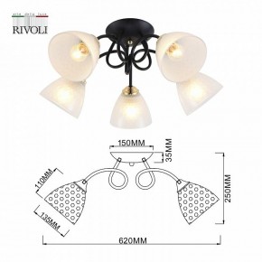 Потолочная люстра Rivoli Luiza Б0054904 в Чебаркуле - chebarkul.mebel24.online | фото 6