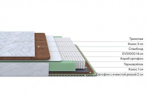 PROxSON Матрас Green Duo M/F (Tricotage Dream) 140x195 в Чебаркуле - chebarkul.mebel24.online | фото 2