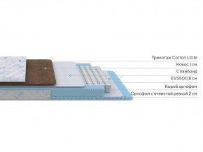 PROxSON Матрас Медвежонок (Cotton Little PROSON) 120x130 в Чебаркуле - chebarkul.mebel24.online | фото 2
