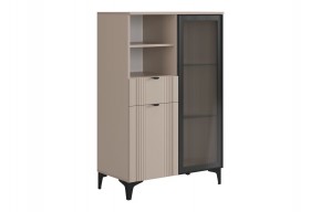 РИЧ Комод 2 со стеклом в Чебаркуле - chebarkul.mebel24.online | фото 1