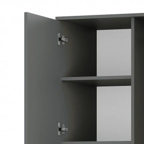 Шкаф 2-х створчатый Симпл ШК-03 (графит) в Чебаркуле - chebarkul.mebel24.online | фото 7