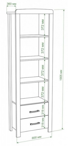 Шкаф для белья Бартоло ВТД-ГФ в Чебаркуле - chebarkul.mebel24.online | фото 2