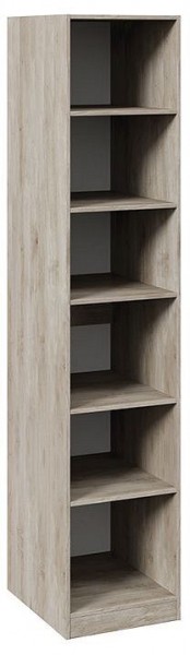 Шкаф для белья Эмбер СМ-348.07.002 L в Чебаркуле - chebarkul.mebel24.online | фото 2