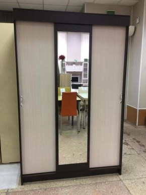 Шкаф-купе Басса ШКК 551 венге-дуб венге/дуб белфорд в Чебаркуле - chebarkul.mebel24.online | фото 4
