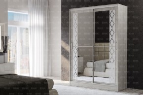 Шкаф-купе Флоренция 1,5 с 2 зеркалами в Чебаркуле - chebarkul.mebel24.online | фото 1