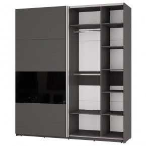Шкаф-купе Харви ШКК-10 (графит) в Чебаркуле - chebarkul.mebel24.online | фото 3