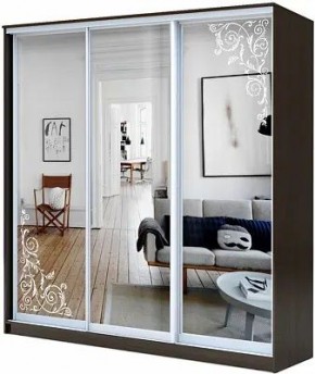 Шкаф-купе ХИТ 22-20-656 АРНАМЕНТ в Чебаркуле - chebarkul.mebel24.online | фото