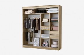 Шкаф-купе Орион 2.0 серия Альянс (дуб сонома) в Чебаркуле - chebarkul.mebel24.online | фото 2
