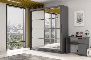 Шкаф-купе ШКП 3 МАКС (2000) Графит серый в Чебаркуле - chebarkul.mebel24.online | фото