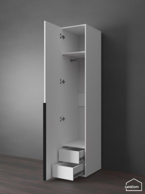 Шкаф Linnea MHR-1-3 2050х400х510 (Белый-М 11.1.2) в Чебаркуле - chebarkul.mebel24.online | фото 7