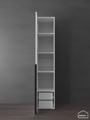 Шкаф Linnea MHR-1-3 2050х400х510 (Белый-М 11.1.2) в Чебаркуле - chebarkul.mebel24.online | фото 7